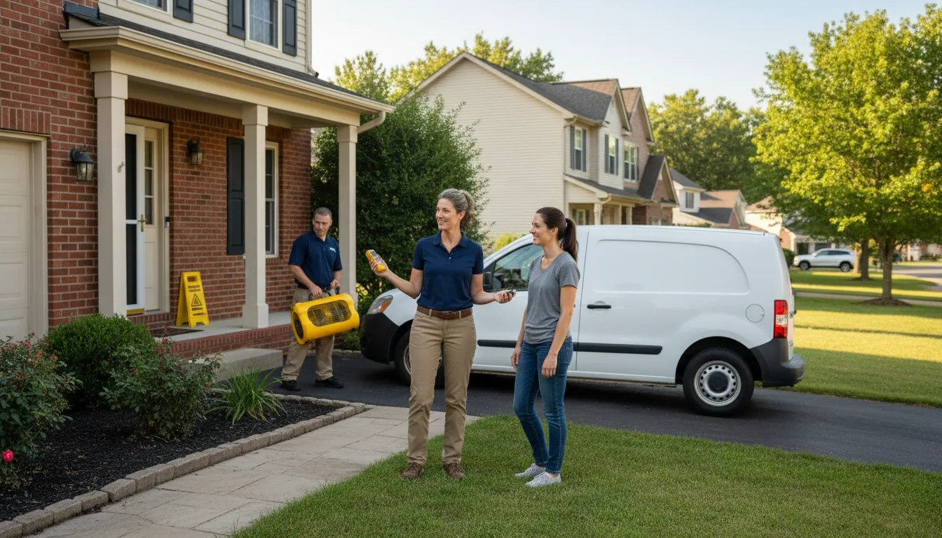 Water restoration image for Dehumidification And Cleanup Services in Dover, NJ